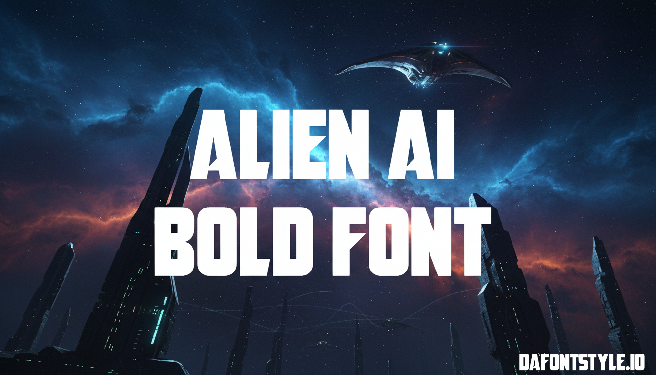 Alien AI Bold Font Download