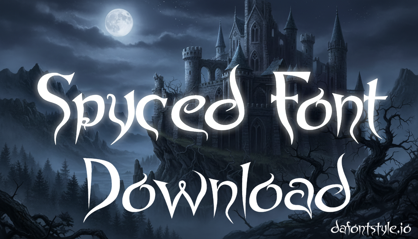 Spyced Font Download