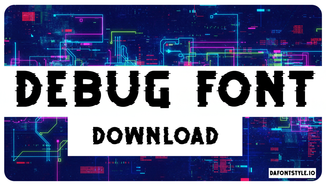 Debug Font download