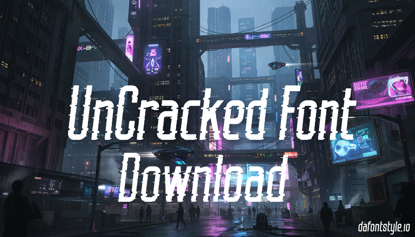 UnCracked Font download