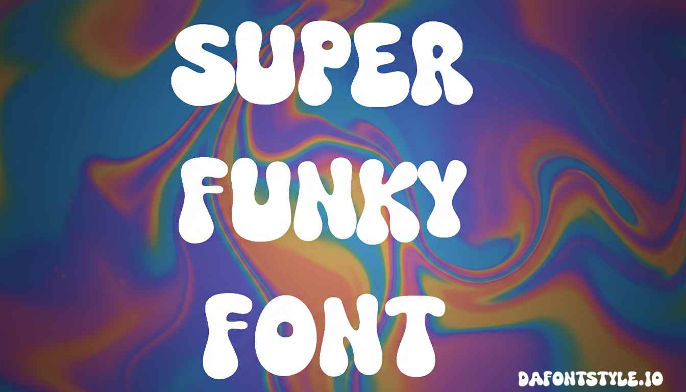 Super Funky Font download