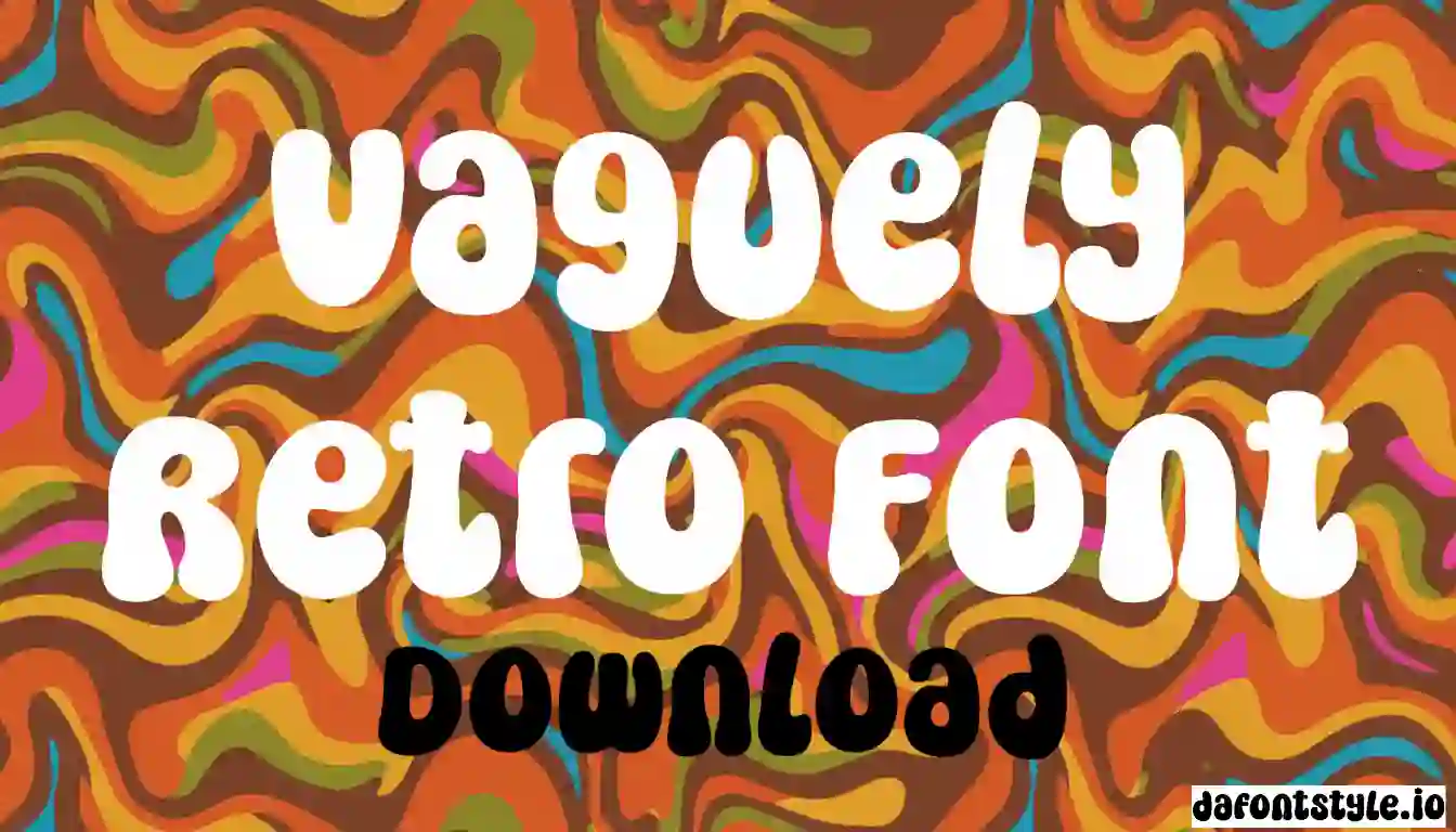 Vaguely Retro Font Download