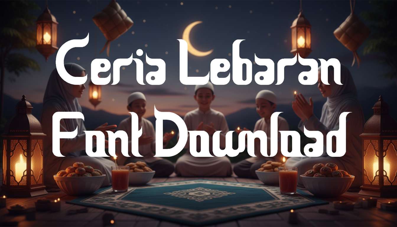 Ceria Lebaran Font Download