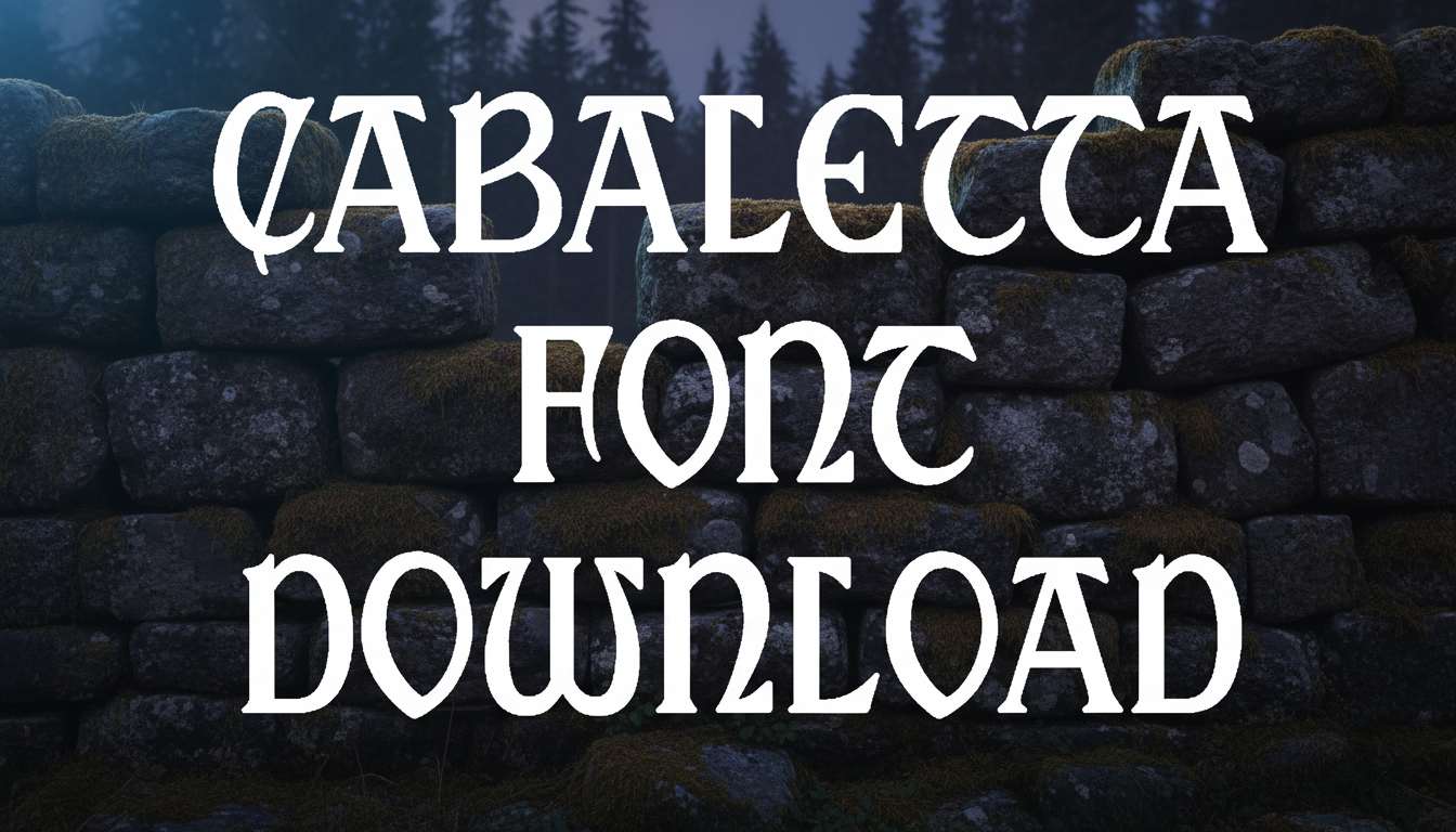 Cabaletta Font Download
