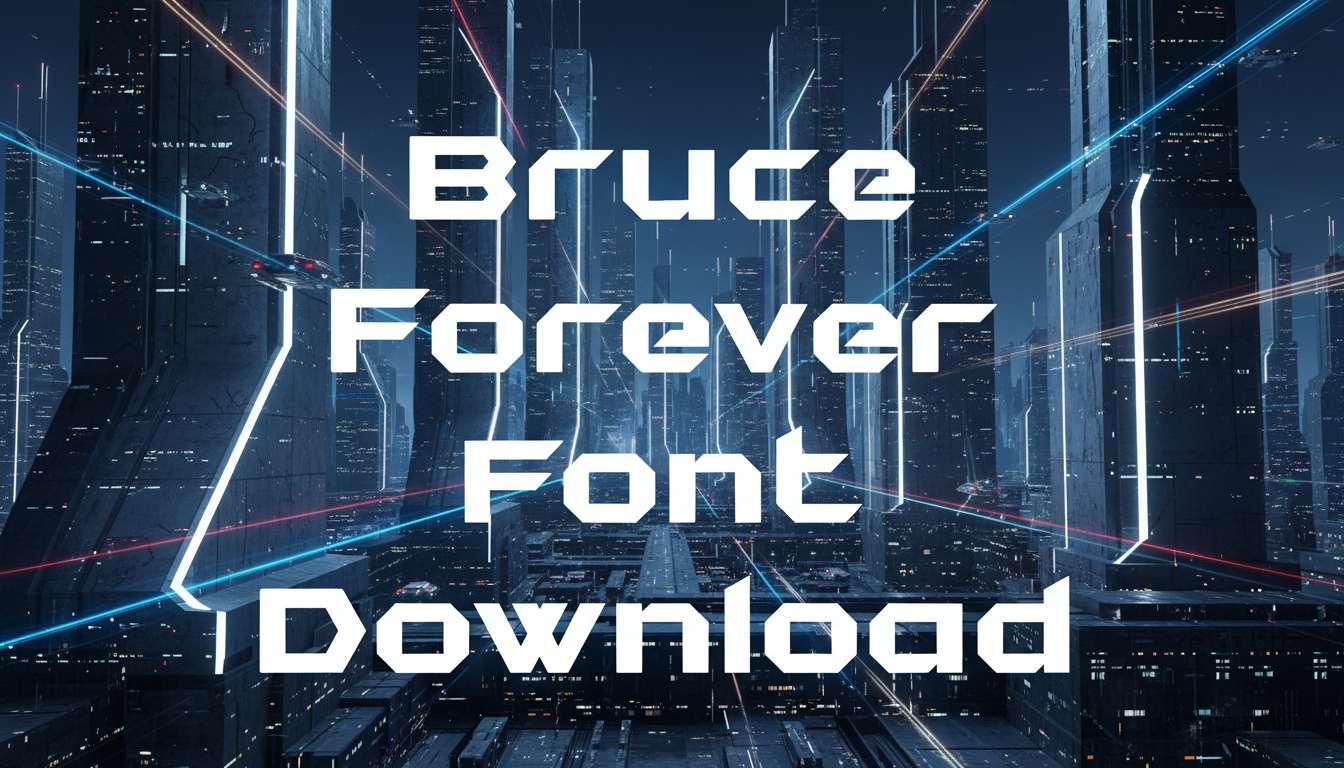 Bruce Forever Font Download