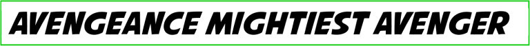 AVengeance Mightiest Avenger Font free Download