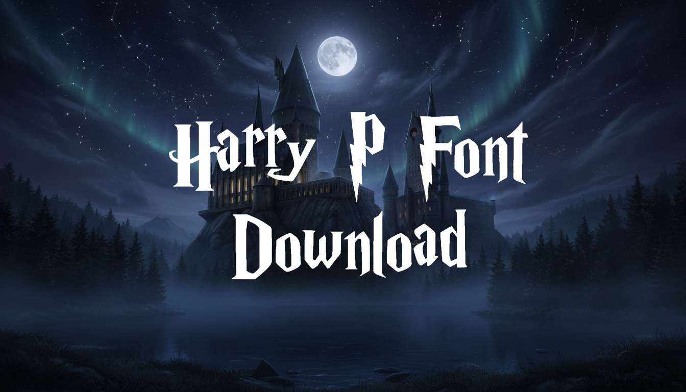 Harry P Font Download