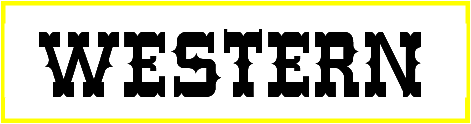Western Font Download