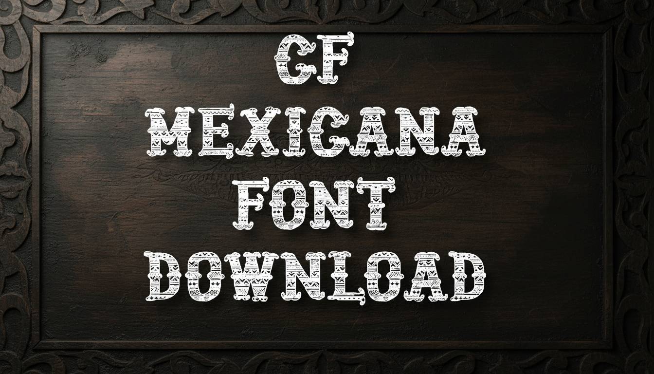 CF MEXICANA FONT DOWNLOAD