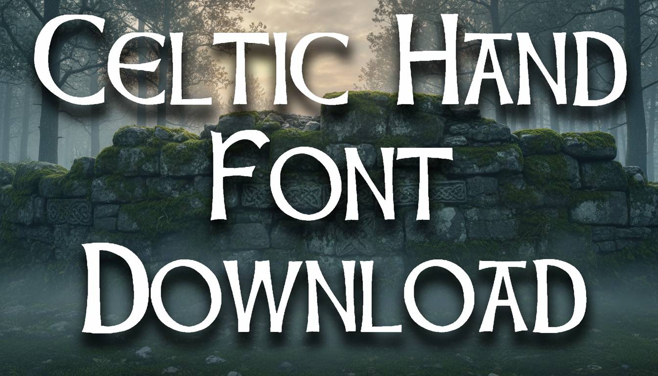 Celtic Hand Font Download