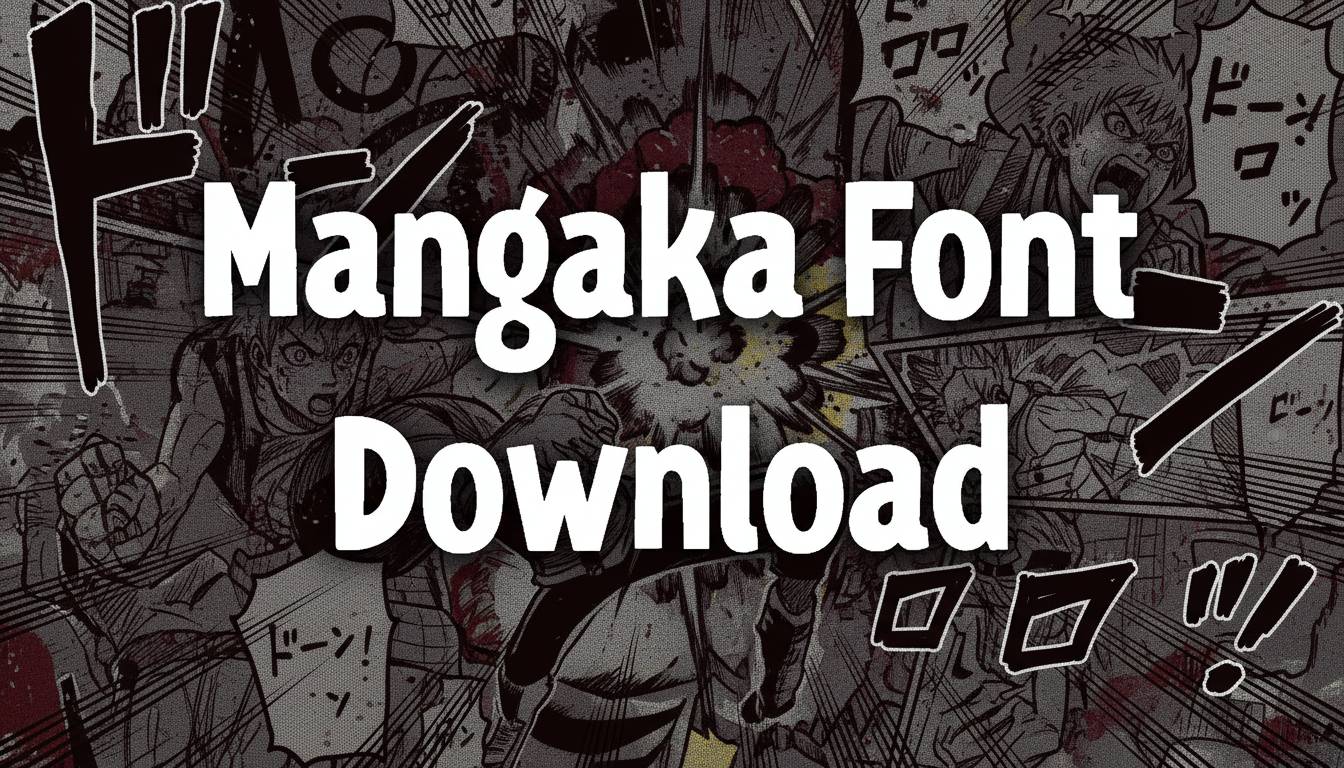 Mangaka Font Download