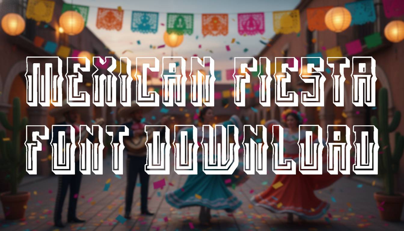 Mexican Fiesta Font Download