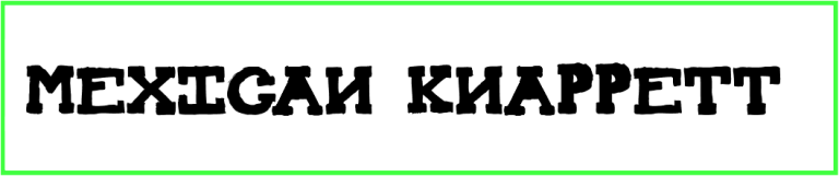 Mexican Knappett Font free Download