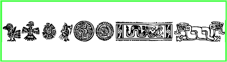 Mexican Ornaments Font free Download