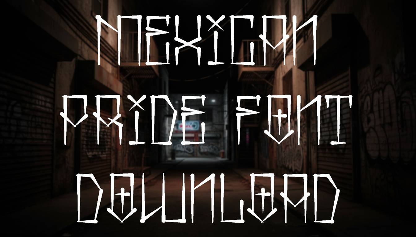 Mexican Pride Font download