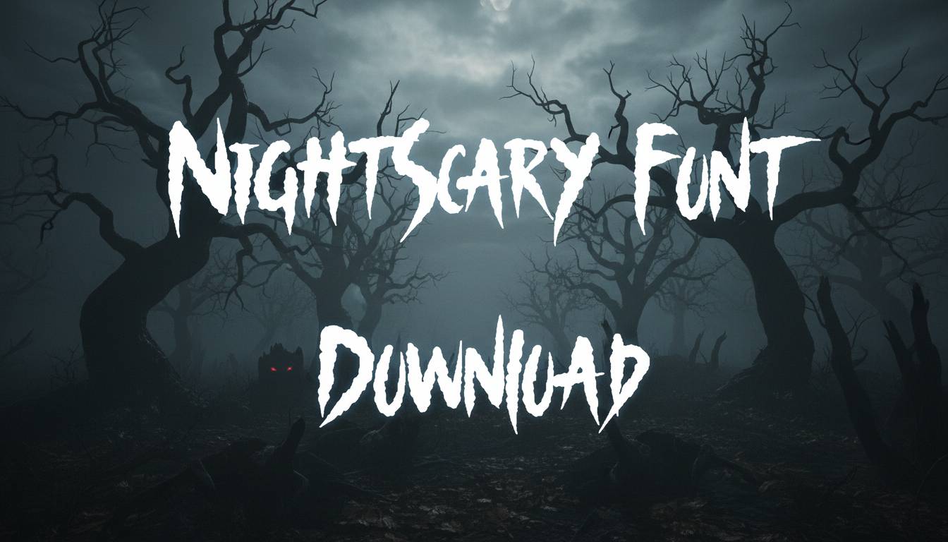 NightScary Font Download