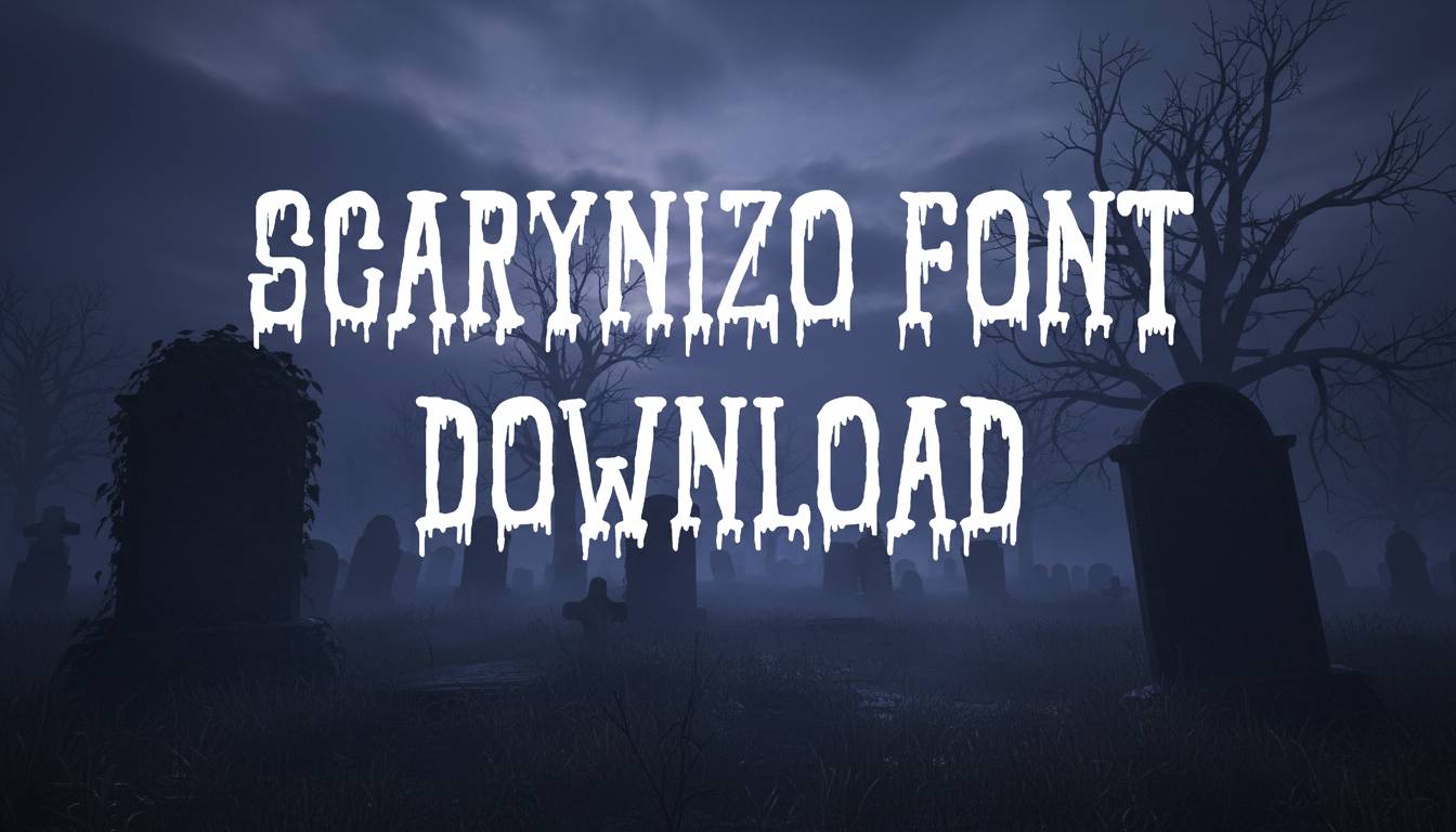 Scarynizo Font Download