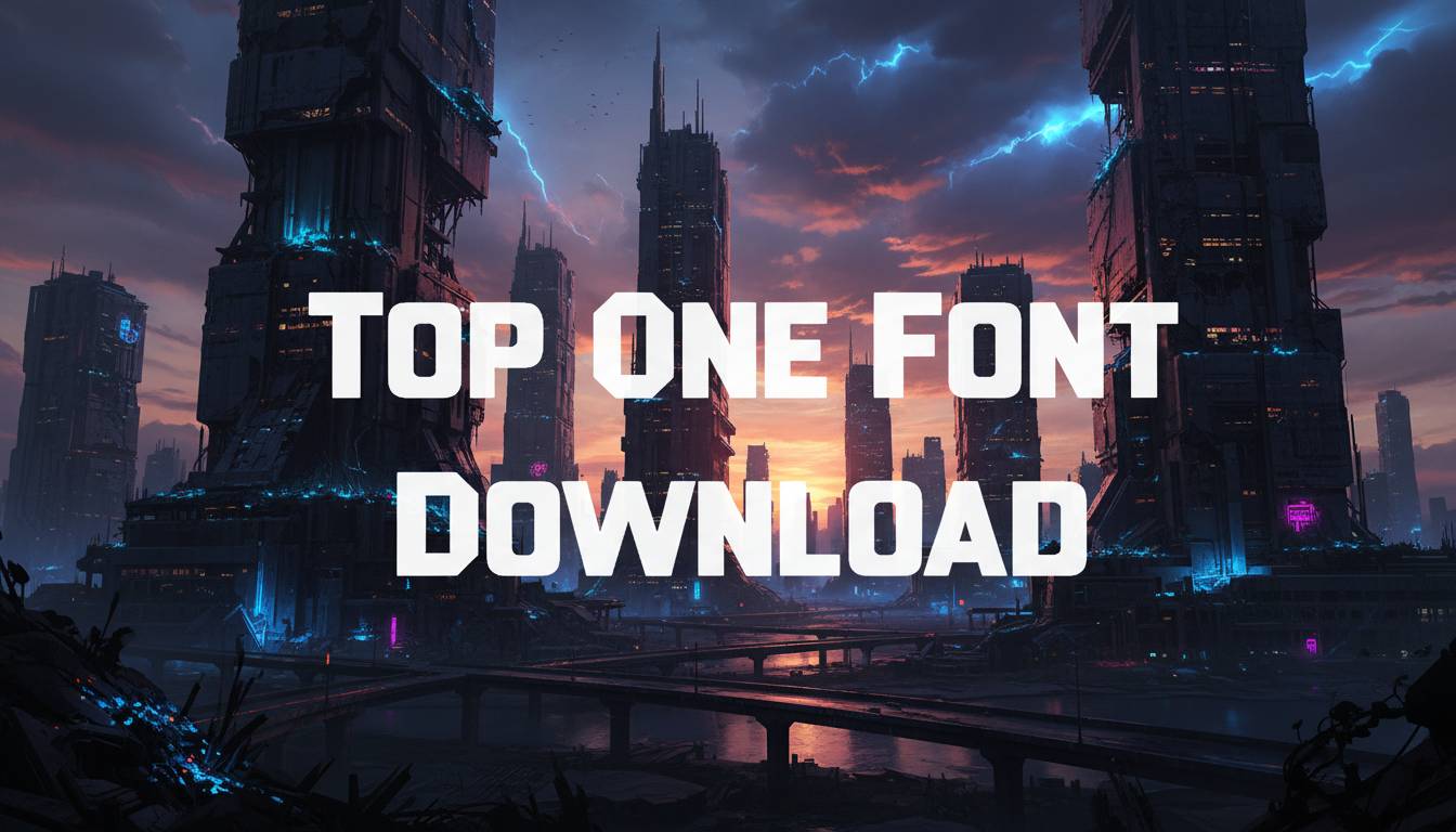 Top One Font Download
