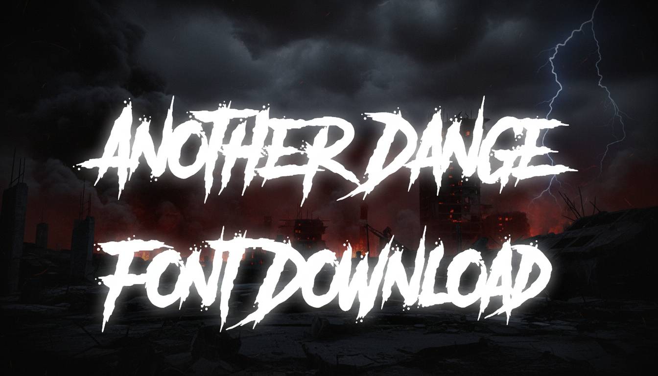 Another Dange Font Download