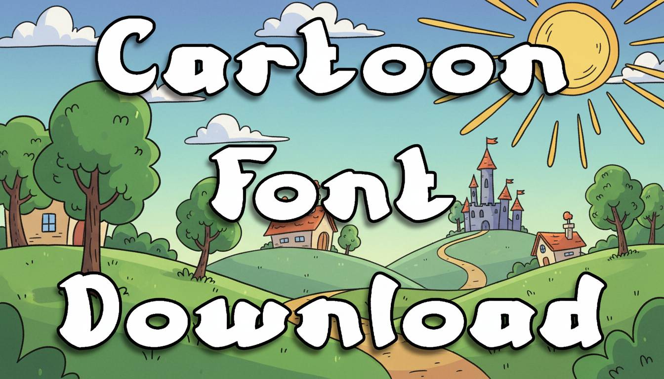 Cartoon Font Download