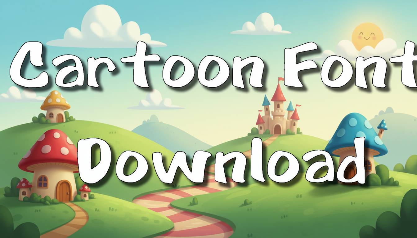 Cartoon Font Download