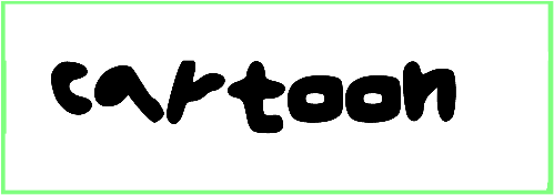 Cartoon animation font free download