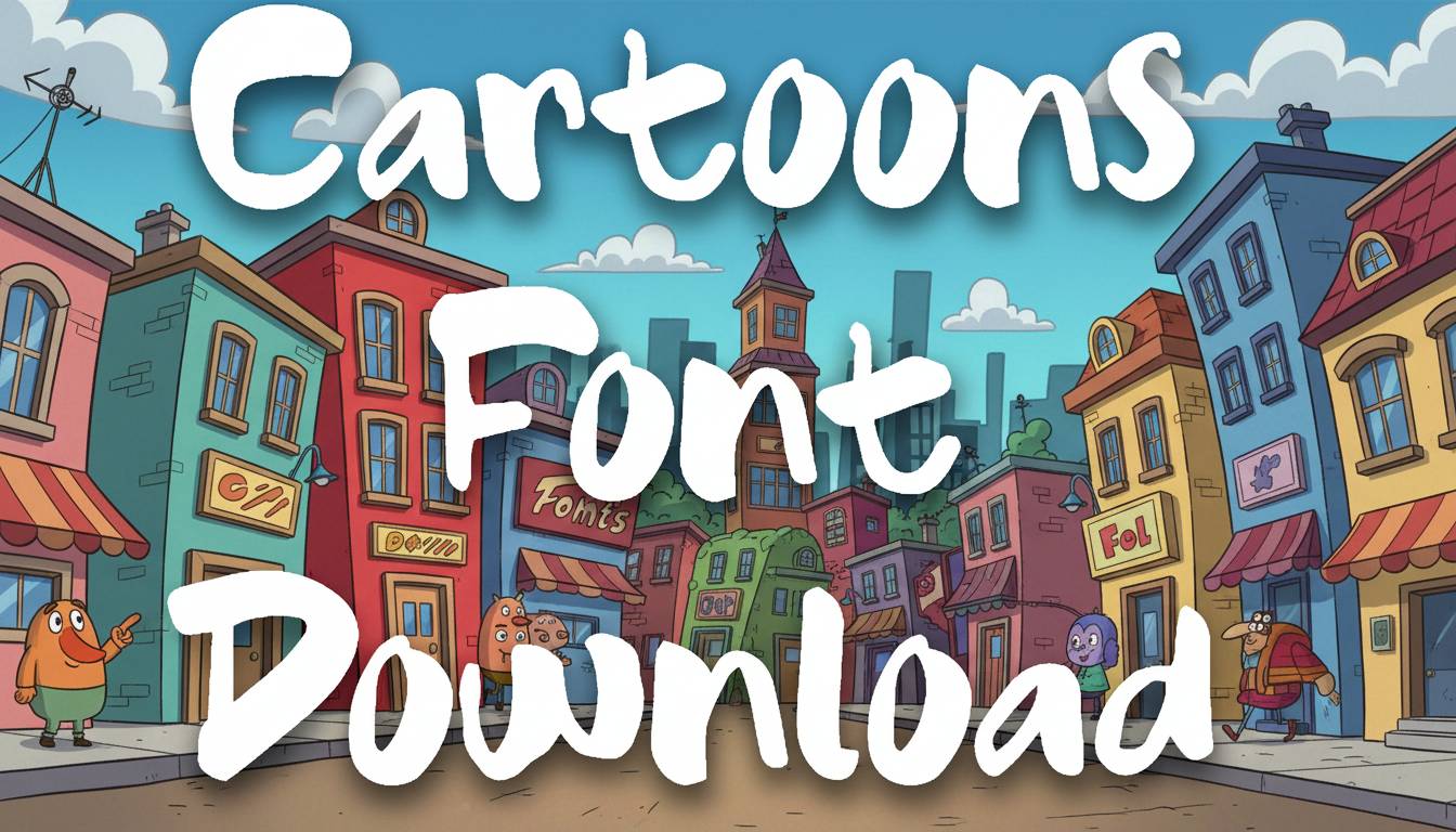 Cartoons Font Download