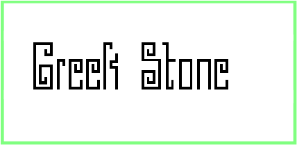 Greek Stone Font free download