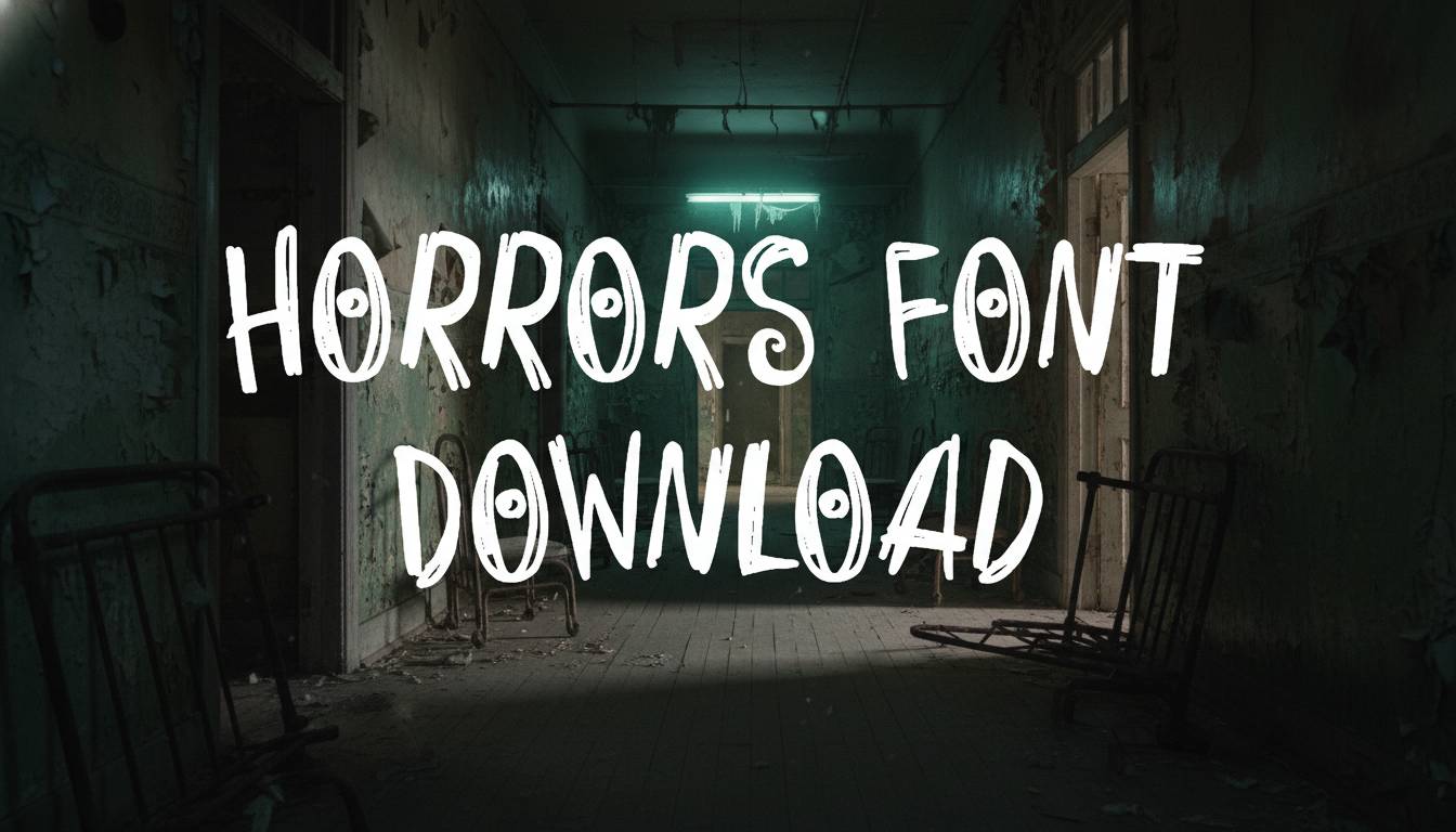 Horrors Font Download