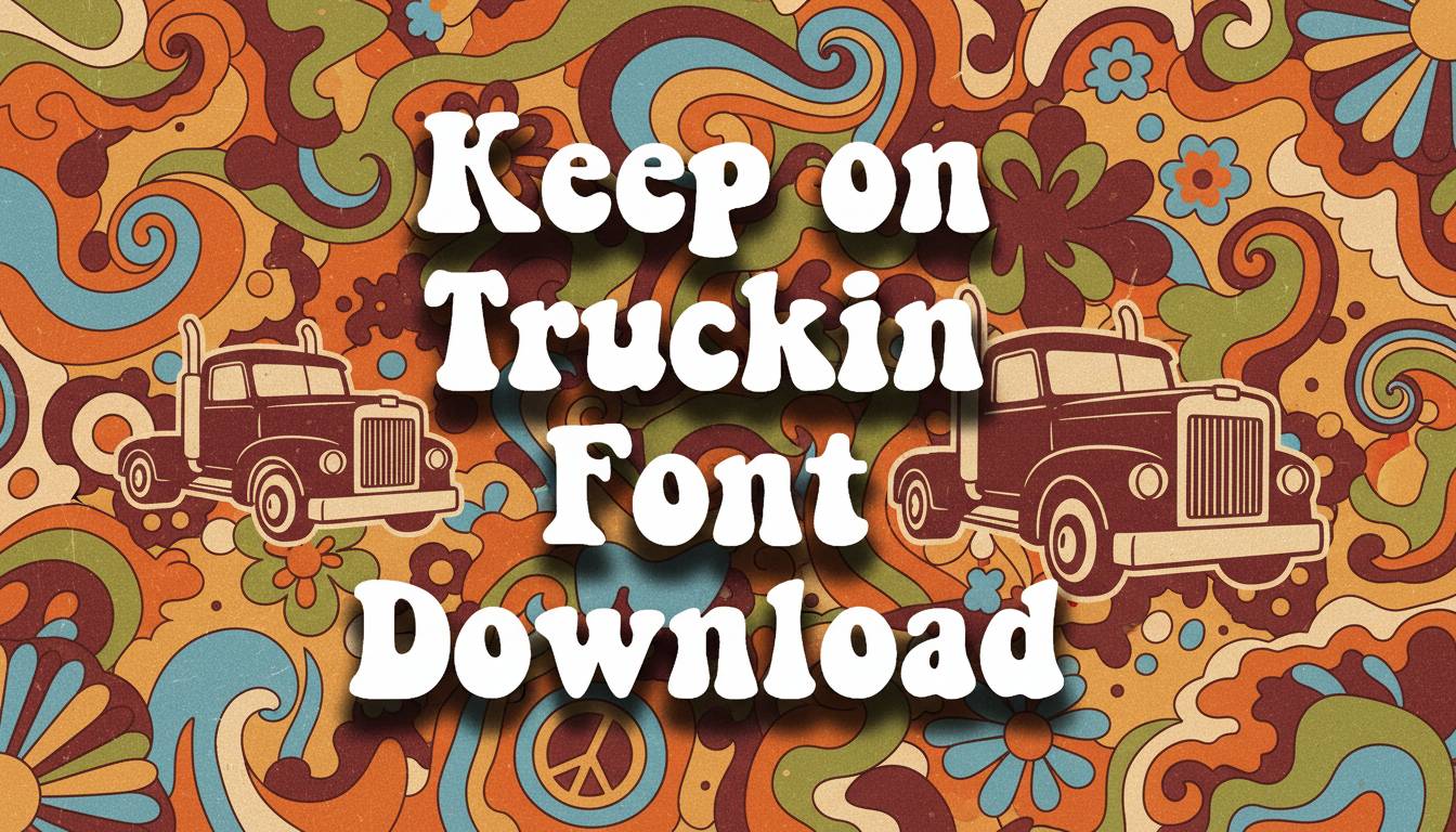 Keep on Truckin Font Download