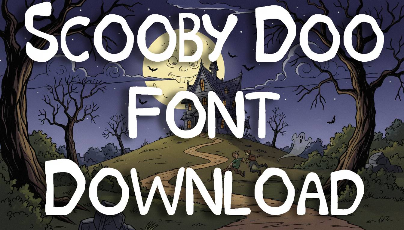 Scooby Doo Font Download