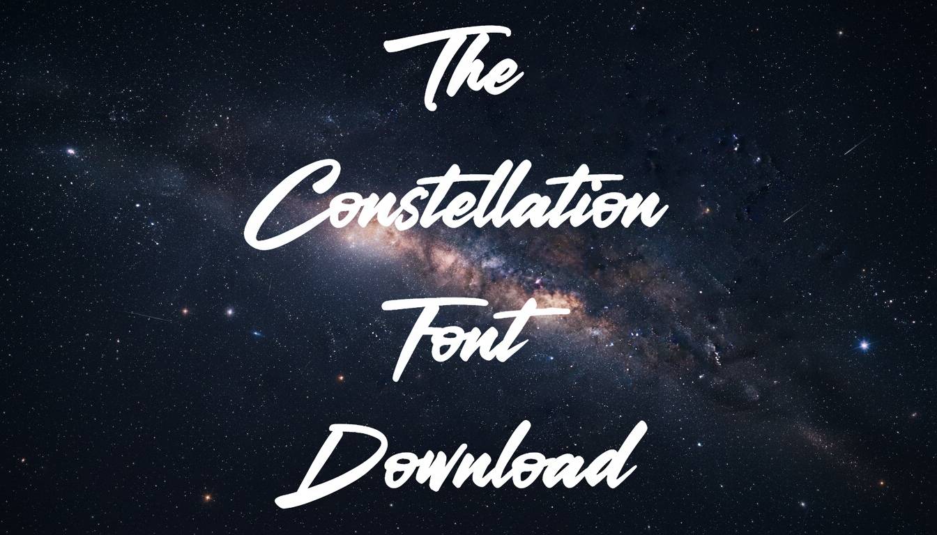 The Constellation Font Download