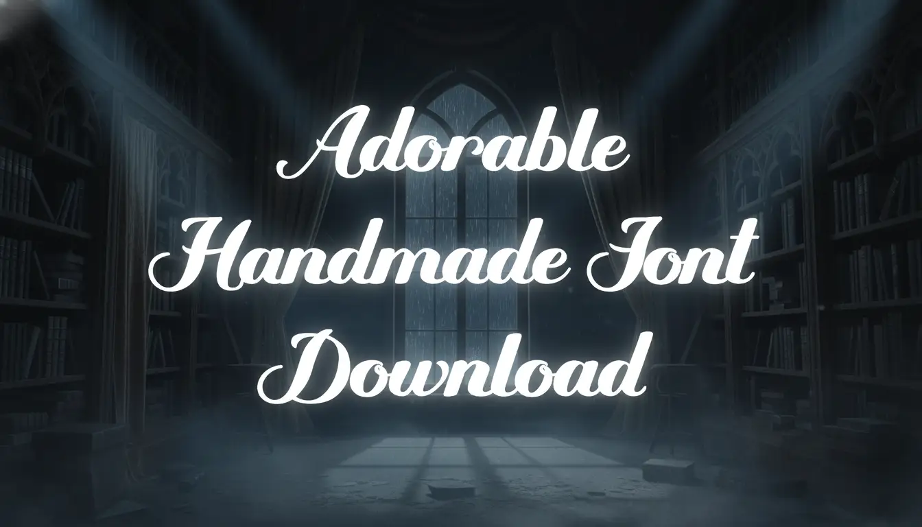 Adorable Handmade Font Download