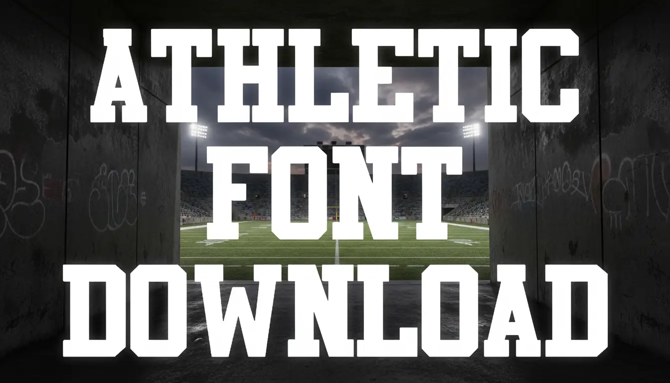 Athletic Font Download