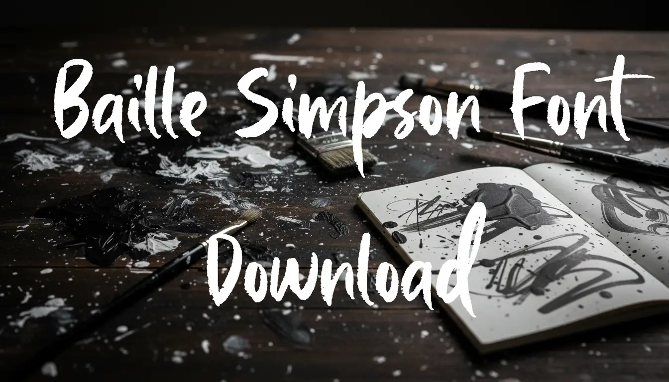 Baille Simpson Font Download
