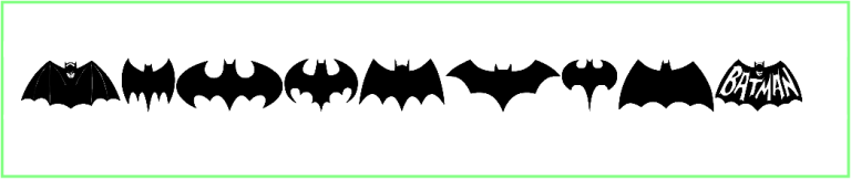 Batman Evolution Logo Font free download