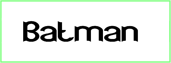 Batman Font free Download