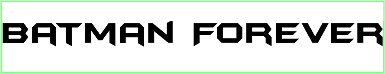 Batman Forever Font free download