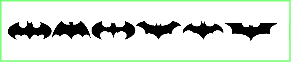 Batman Logo Evolution TFB Font free download
