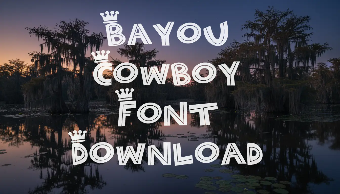 Bayou Cowboy Font Download