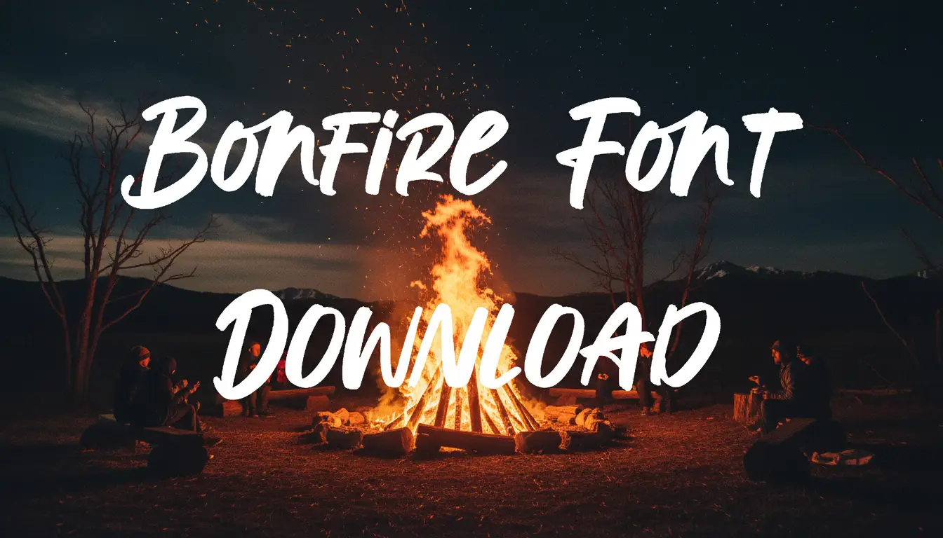 Bonfire Font Download