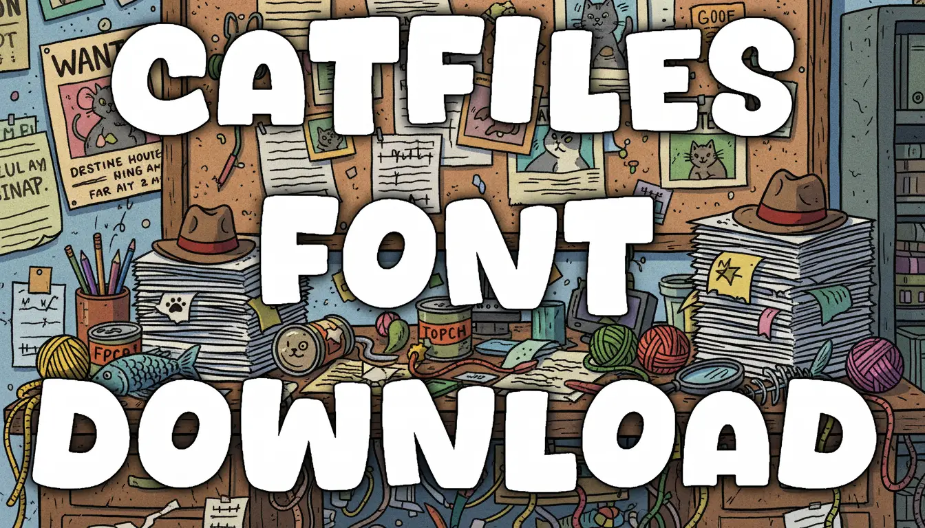 Catfiles Font Download