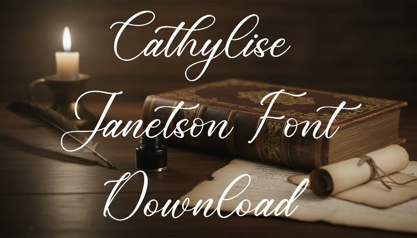 Cathylise Janetson Font Download