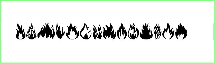 Fire Woodcutter font free download