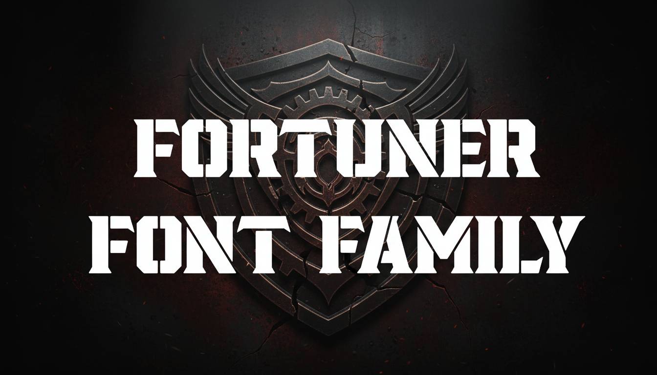 Fortuner Font Family Download