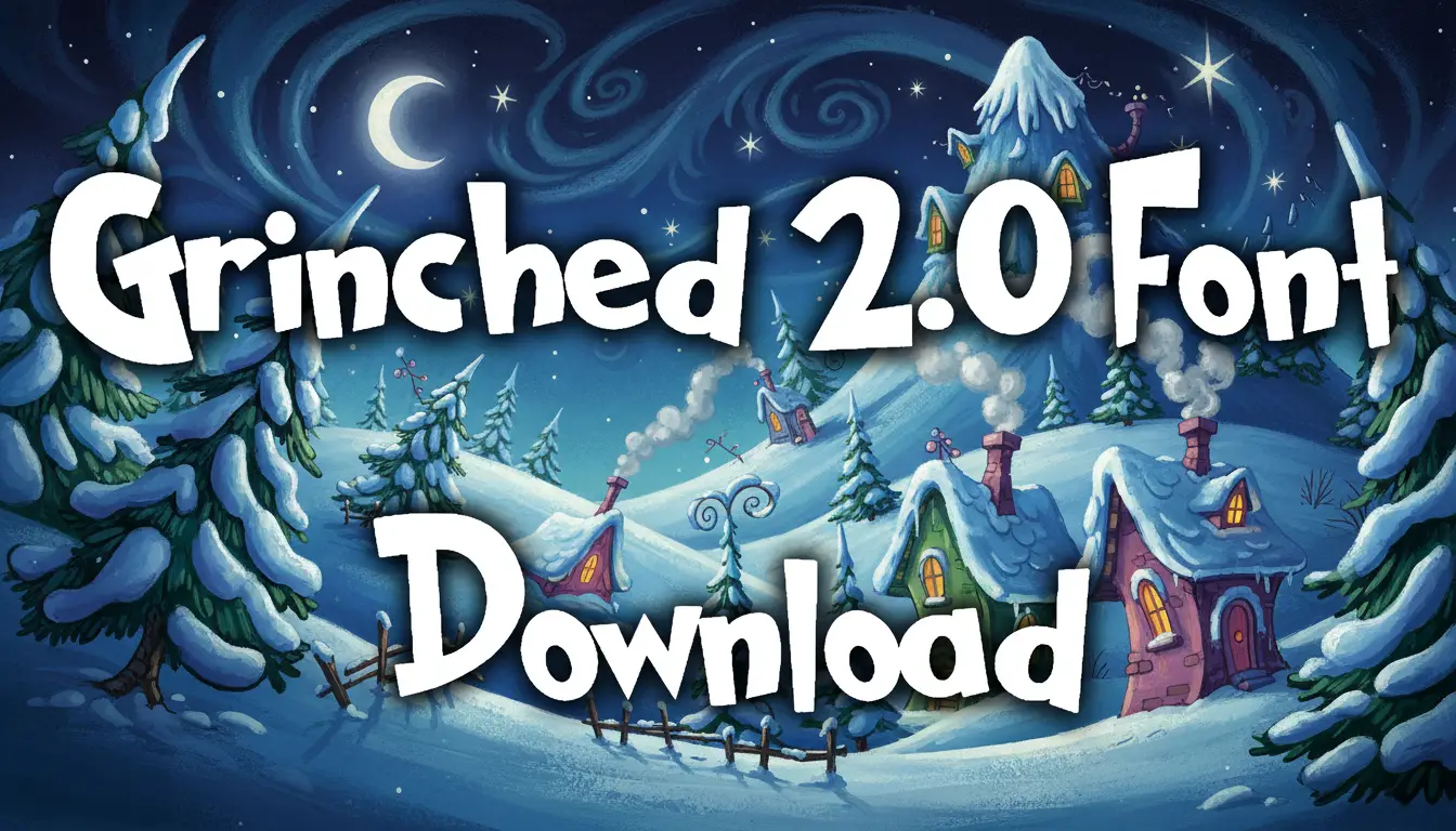 Grinched 2.0 Font Download