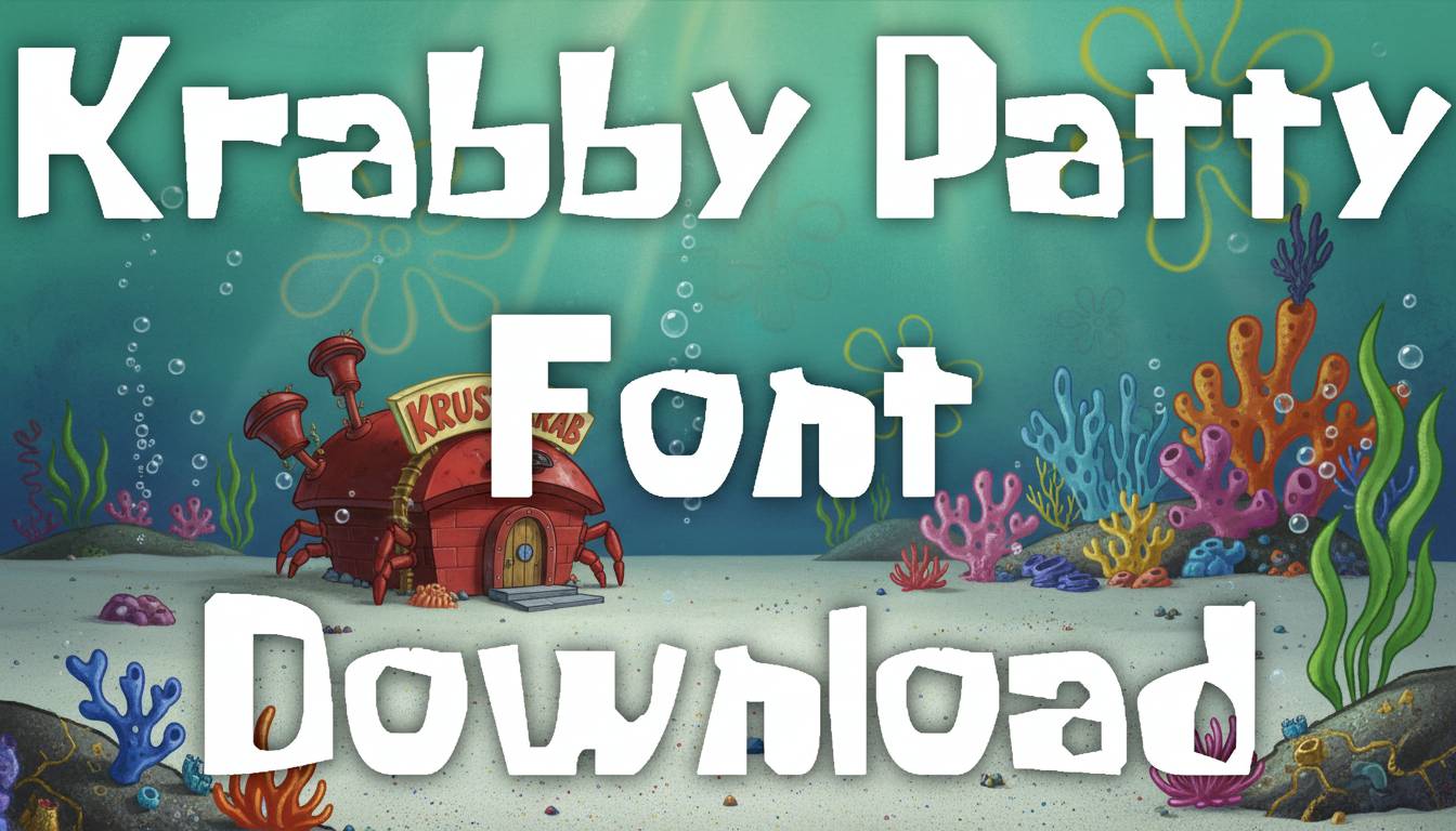 Krabby Patty Font Download