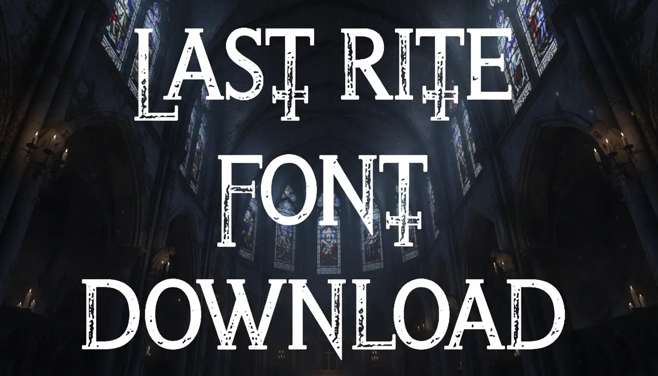 Last Rite Font Download