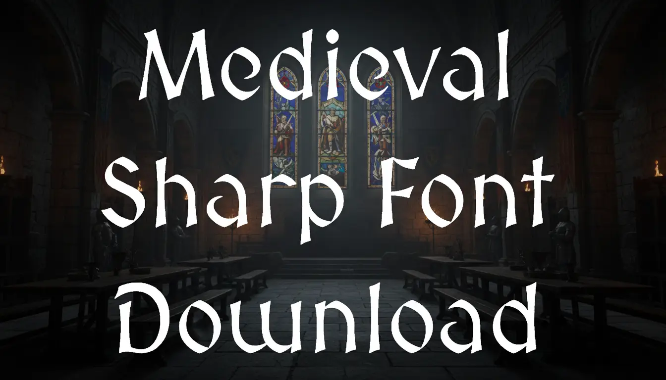 Medieval Sharp Font Download