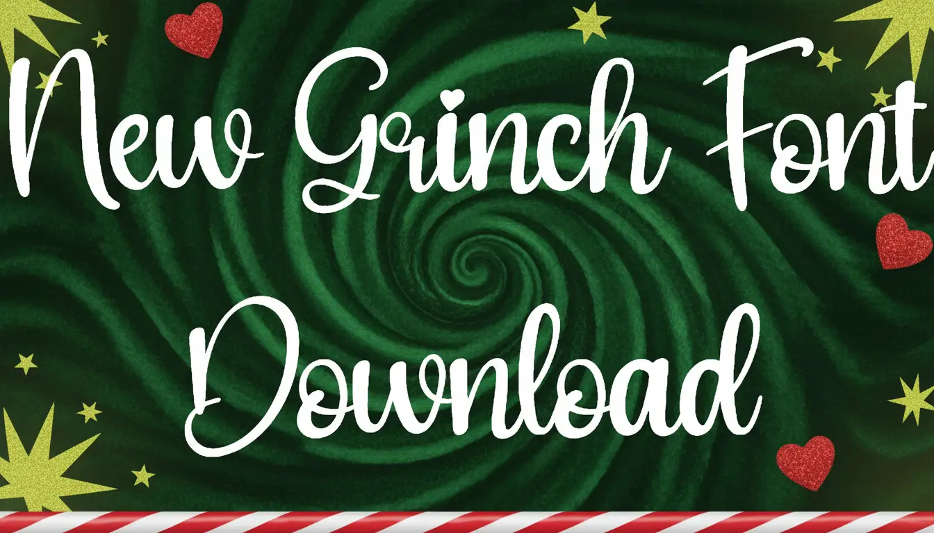 New Grinch Font Download